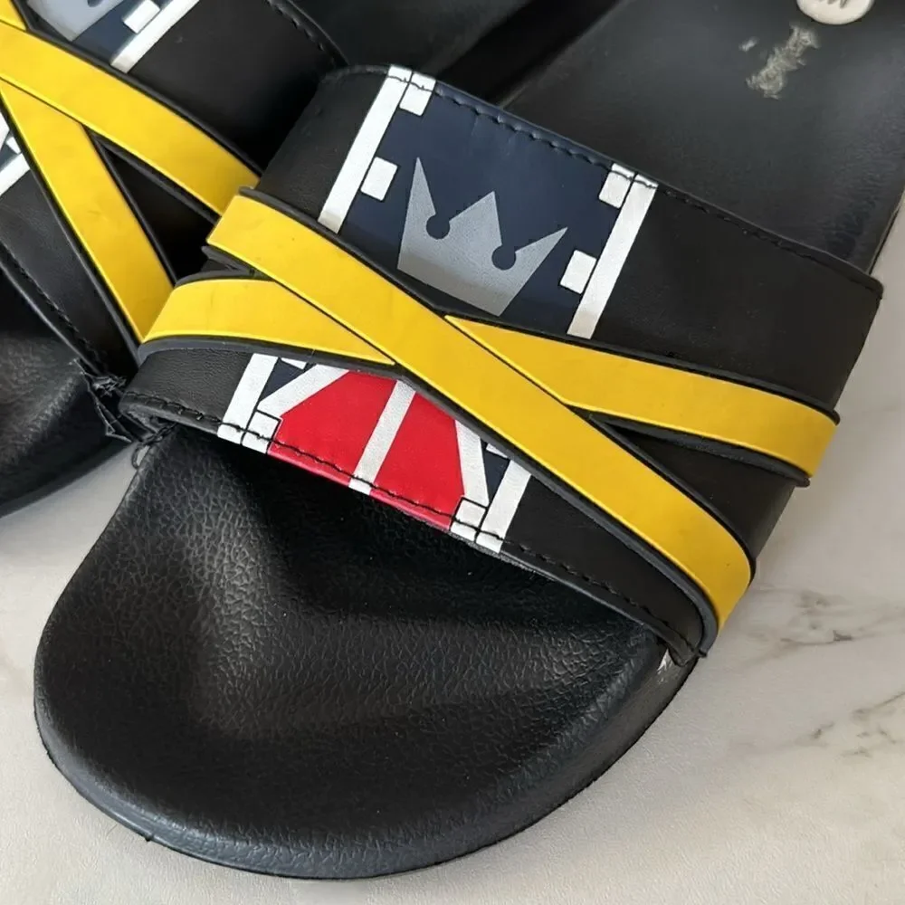 Kingdom Hearts Adult Men's sandals NWT